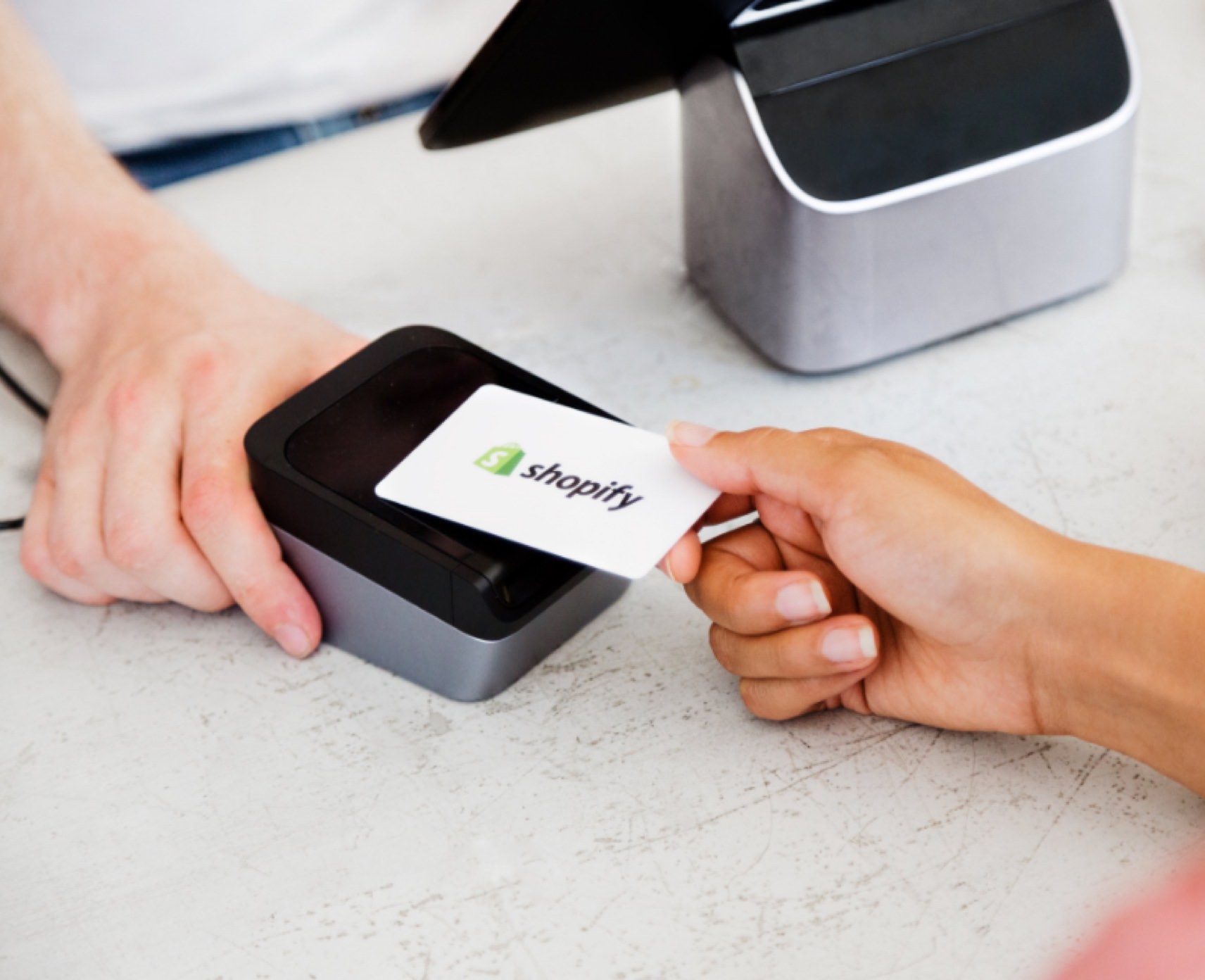 Shopify Point of Sale - Contactless Payments